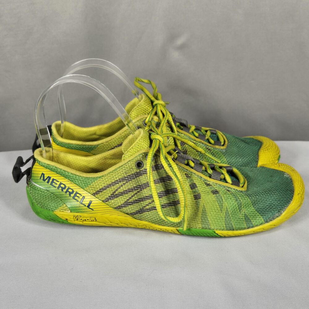 Merrell Connect Series Shoes Womens 7.5 Green Barefoot Running Sneakers Vibram